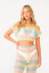 PQ Swim Floret Renee Crop Top